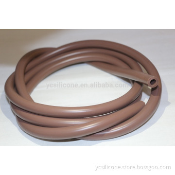 Heat resistance shrinkable silicone rubber tube